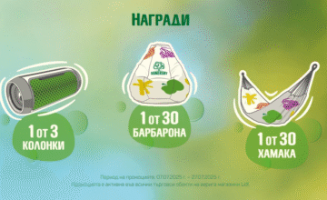 Спечелете 3 колонки, 30 барбарона и 30 хамака Somersby